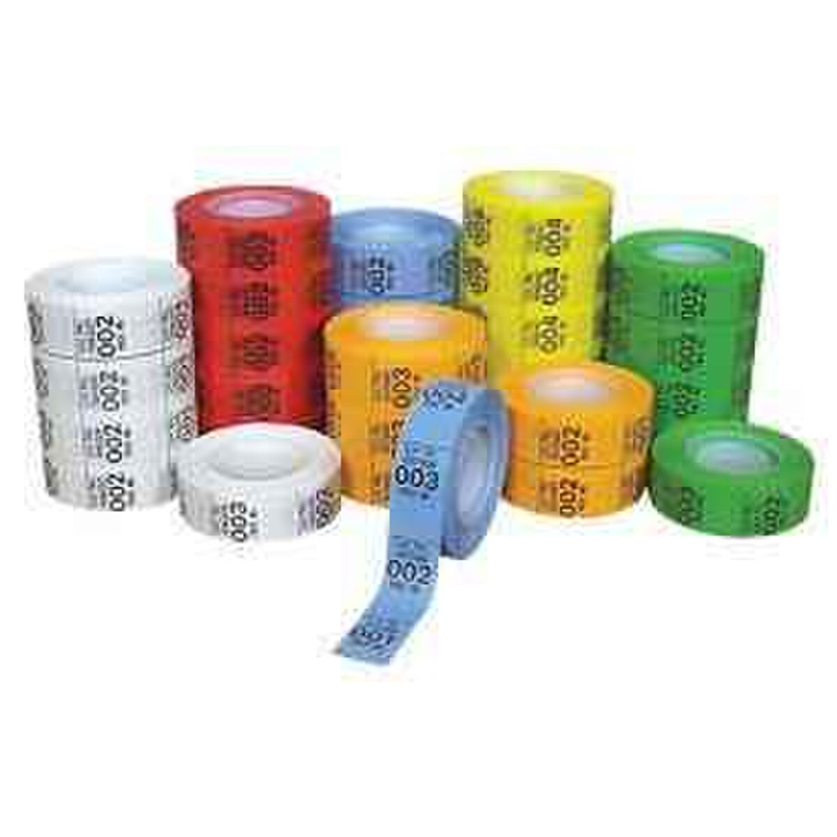 double numbered inventory tape