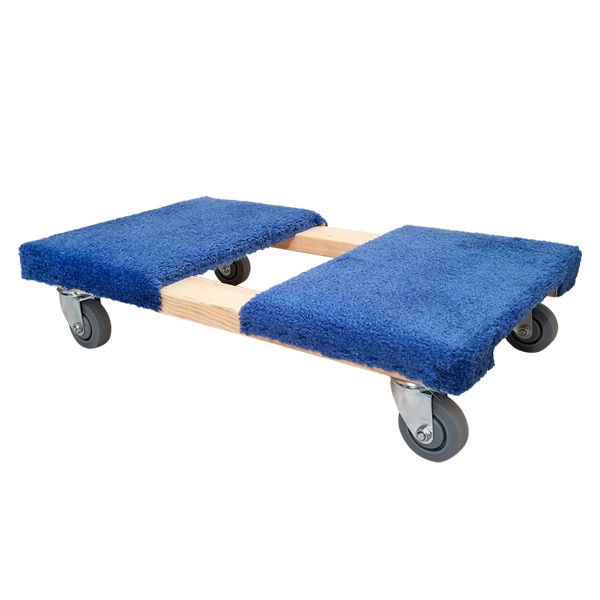 Moving Dolly - 4 Wheeled Carpeted | CDS Packaging Solutions